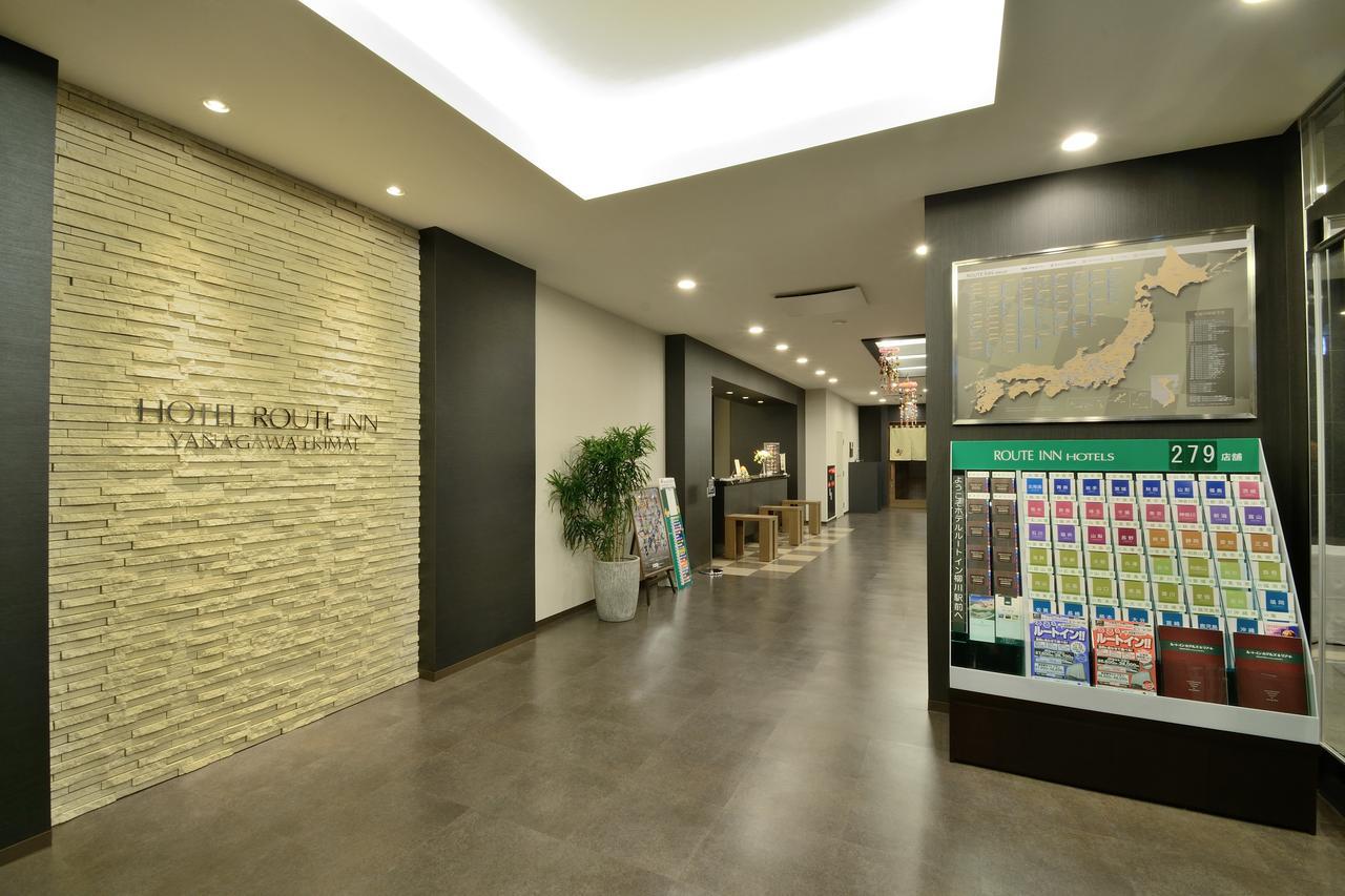 Hotel Route-Inn Yanagawa Ekimae Bagian luar foto